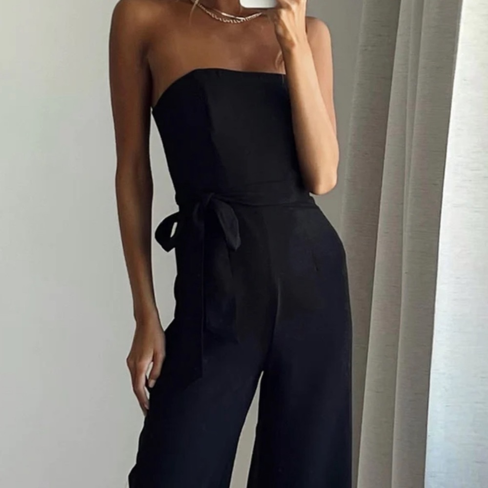 Princess Polly Strapless Jumpsuit